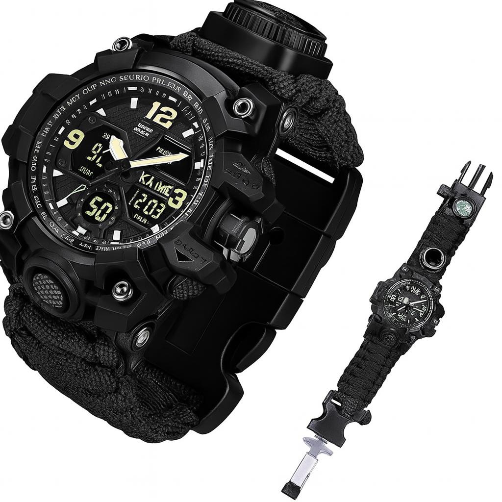 RELOJ TACTICO MILITAR 23 EN 1 FULL