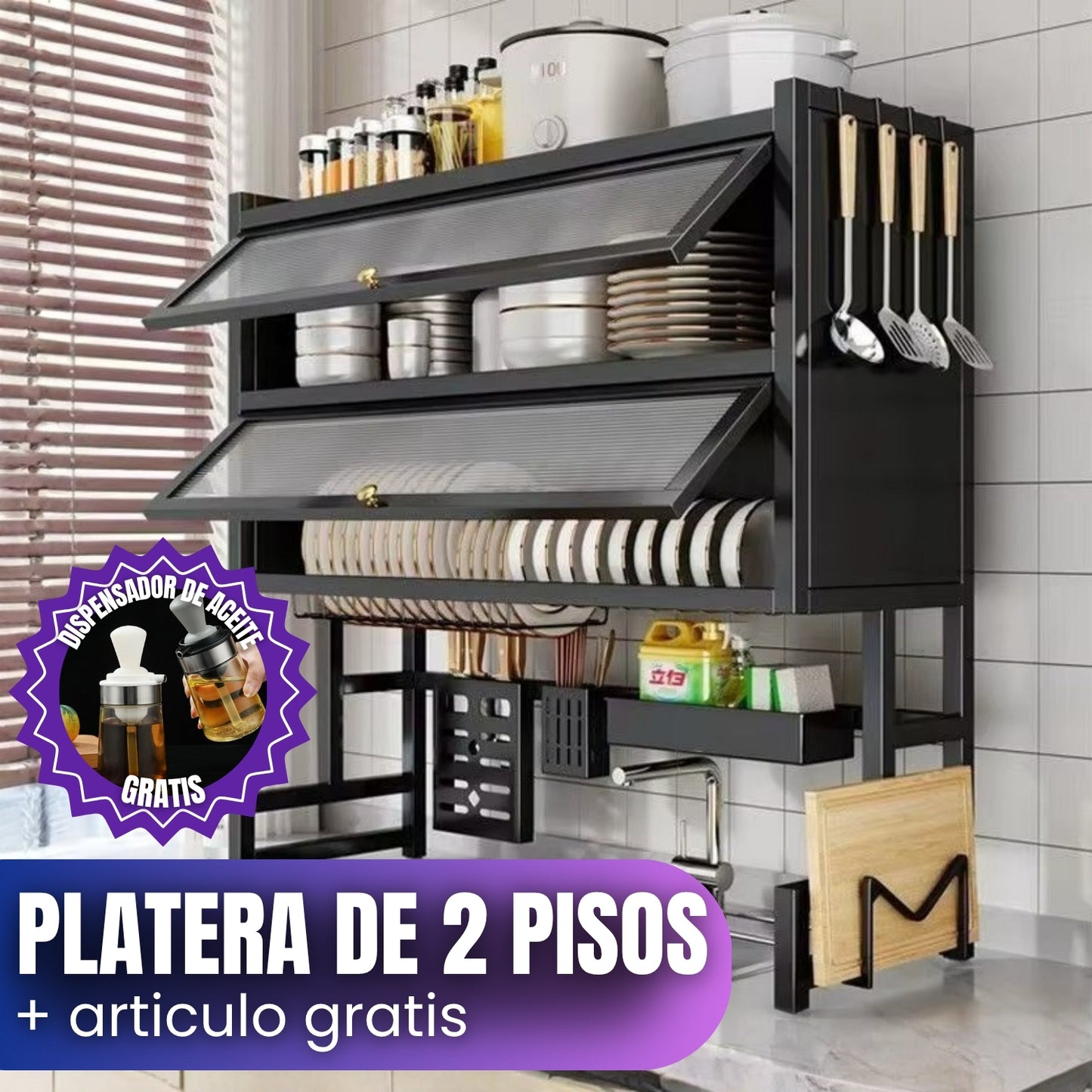 PLATERA DE 2 PISOS